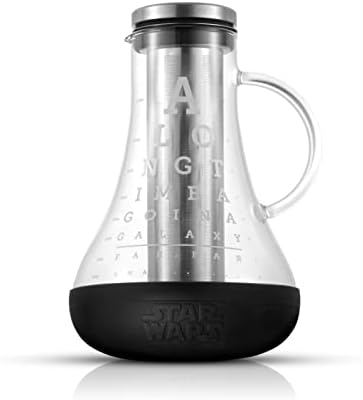 JoyJolt Star Wars Soğuk Demleme Kahve Makinesi. 48 oz / 1.5 L Soğuk Kahve Brewer ve Demlik Filtre. Buz kırıcılar