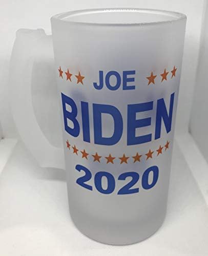 Buzlu Cam bira kupası Stein Özel 16oz Joe Biden 2020 Başkan Seçimi İçin Özel Büyük Hediye Yeni