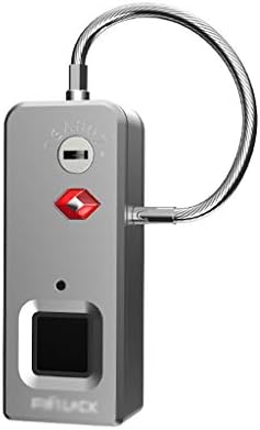 ZYZMH Anahtarsız Akıllı Parmak İzi Kapı Asma Kilitler Biyometrik USB Şarj Edilebilir TSA Kilit Parmak İzi Akıllı