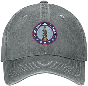 LİİCHEES Mühür Amerika Birleşik Devletleri Ordusu Ulusal Muhafız beyzbol şapkası Adam Kadın için Vintage kovboy şapkası