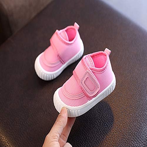 Ikevan Ayakkabı Bebek Dokuma Loafer'lar Örgü Spor Toddler Renk Ayakkabı Katı Uçan Bebek Ayakkabıları Toddlers Boys